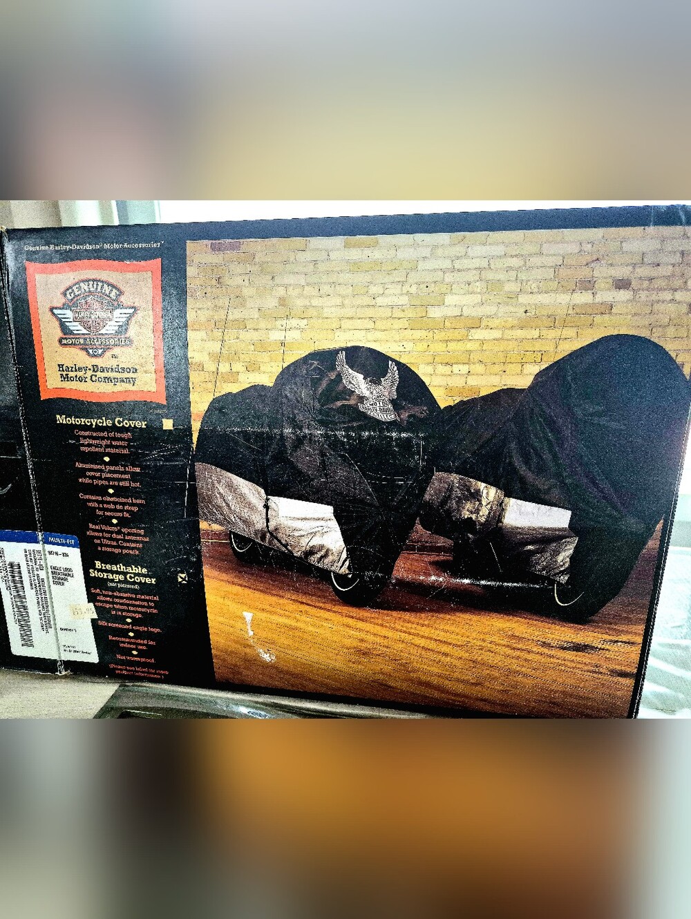 Genuine Harley-Davidson Motorcycle Cover– Universal Fit– #98716-87A,Used w/ Box